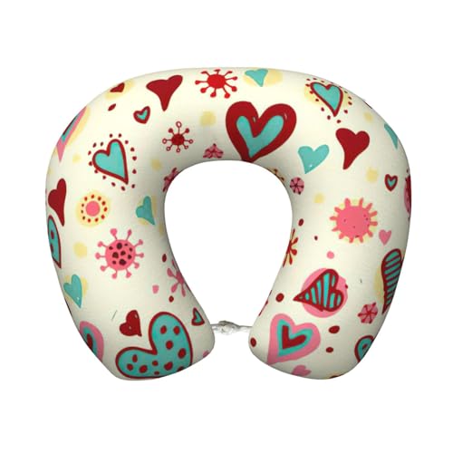 Almohada de viaje espuma viscoelástica 25 cm x 30 cm miniatura 1