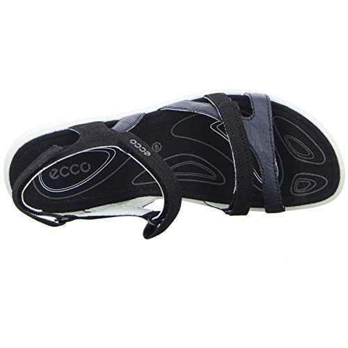 Ecco Women's Ankle-Strap Hiking Sandals, Black, 7-7.5 #TOP6