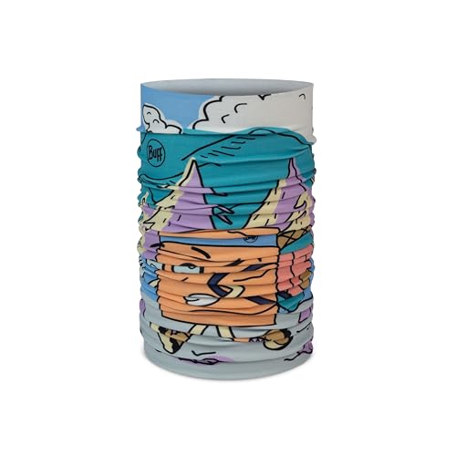 Buff®| Original EcoStretch Multifunktionstuch Junge Mädchen, Schal, Schlauchförmig, Multifunktional, Hals und Kopf, Laufen, Gehen, Wandern, Nachhaltig, Leicht, Einheitsgröße, Multi