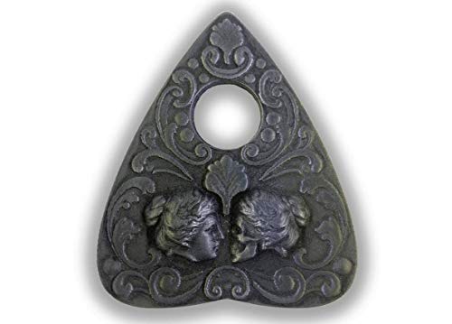 Planchette featuring Two Faced Victorian Design, For Use With Ouija Board, Necklace, Jewellery