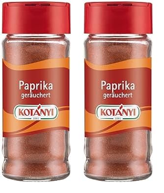 KOTÁNYI Paprika geräuchert, Glas 80 ml (Packung mit 2)