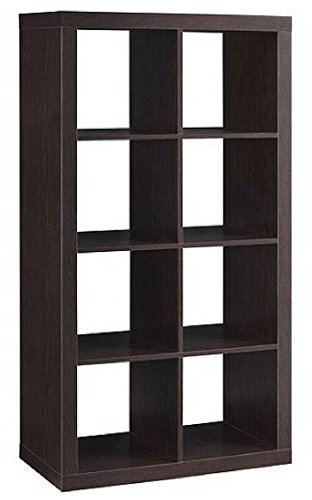Better Homes and Gardens Modern 8-Cube Organizer, Espresso by Better Homes & Gardens (Espresso, 8-Cube)