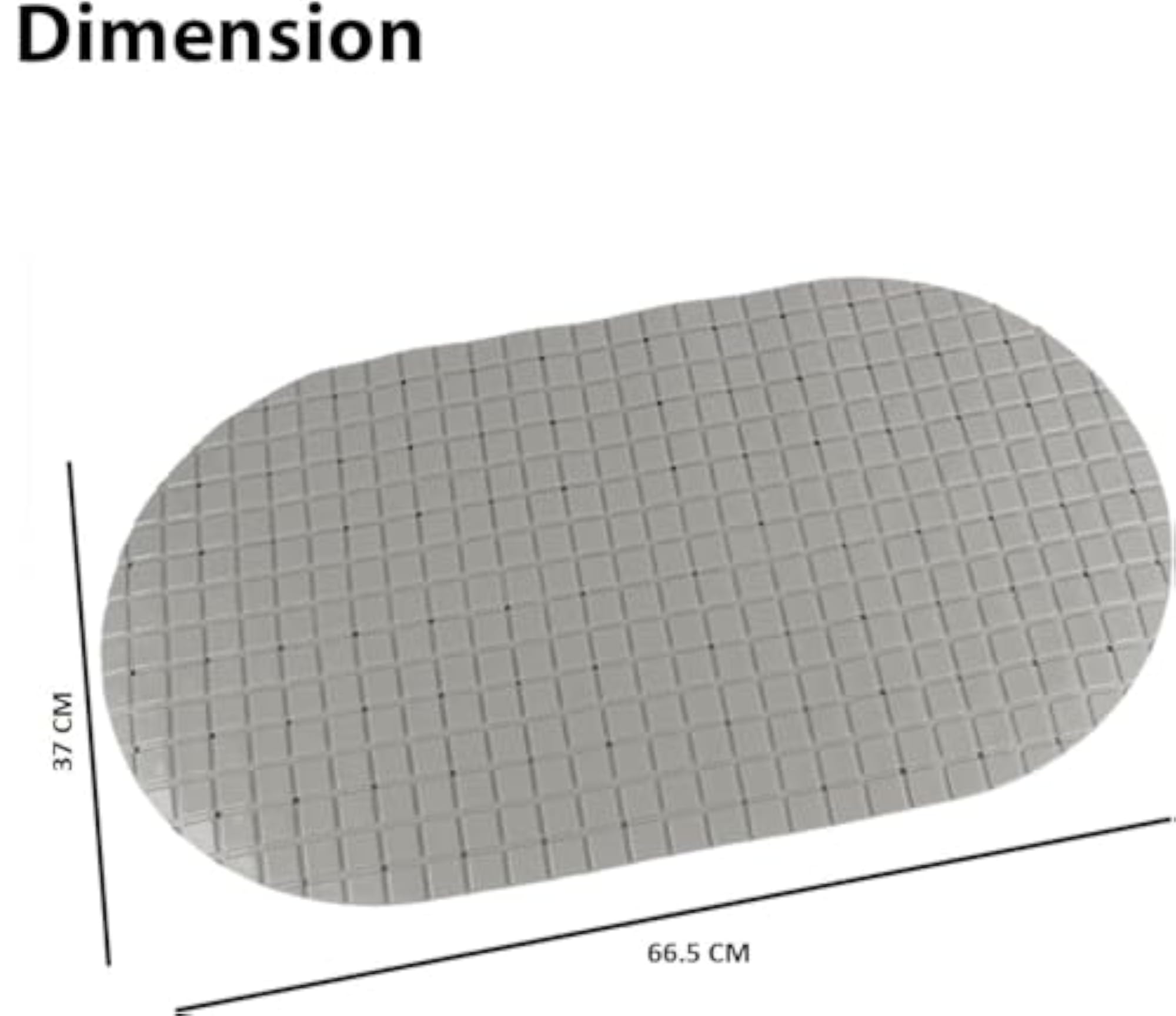 Multipurpose Rubber Mat for Indoor and Outdoor Use