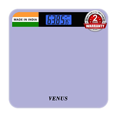 Image of Venus (Made in India) Electronic Digital Personal Bathroom Weight Machine for Body Weight upto 180 kg Weighing Scale with 24 Months Warranty