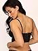 Smart & Sexy Women's Bustier Bra Corset Top, Black Hue/Black, XX-Large