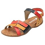 Innenfutter aus Kunstleder Remonte R3269-90 Sandalen, verstellbar, offener Zehenbereich, Leder, Mehrfarbig - multi - Größe: 39 EU