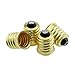SQXBK 4PCS Bulb Adaptor Euro Head to Candle Screw Socket Reducer Gold E14 to E12 Socket Adaptor 20x15MM/0.78x0.59Inch for Garage Bedroom Living Room and Kitchen