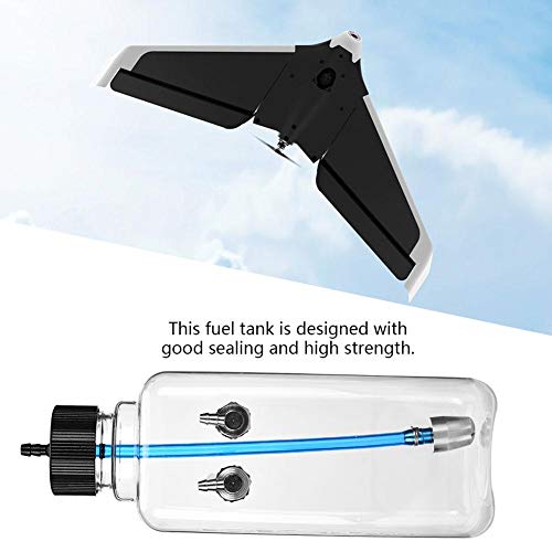 Dewin Rc Fuel Tank - Remote Control Airplane Plastic Transparent Fuel Tank Accessory(410Ml(30-40Cc)) #TOP2