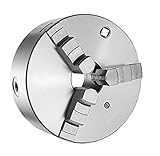 Mandrin rotatif à 3 mors Ø 250 mm – Mandrin cylindrique – Mâchoire monobloc – Corps d'alimentation en fonte – Comprend 1 jeu de mors et de mors de perçage – Clé de serrage et vis de fixation – Poids : 28 kg – Course : 0,10