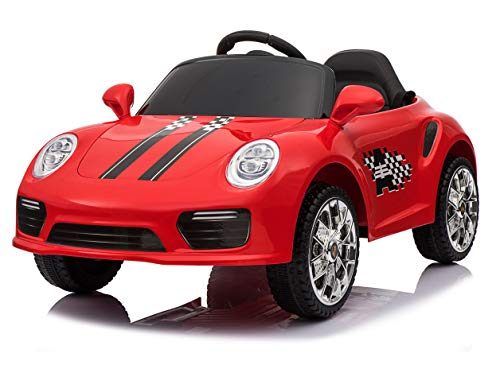 Carro Elétrico Infantil Esporte Luxo Vermelho, Bang Toys