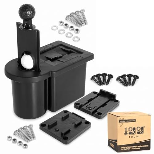 10L0L Universal Golf Cart Ball Washer And Club Head Cleaner Kit