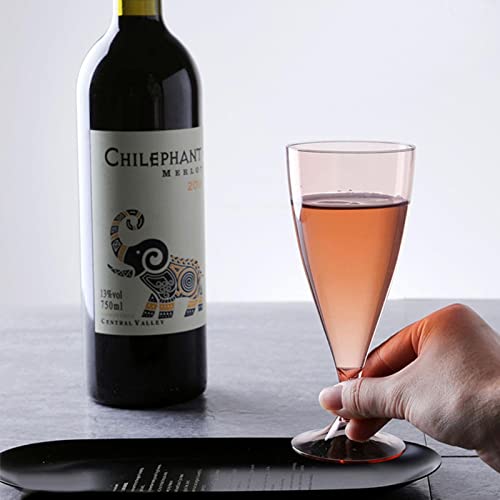 Taça de champanhe elegante, Copo de Vinho Portátil com Base Destacável, Flautas de brinde de champan