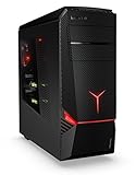 Lenovo ideacentre Y900 Gaming Desktop-PC (Intel Core i5-6600K Quad-Core Prozessor, 3,9 GHz, 8GB RAM, 120GB SSD + Hybrid: 1 TB (8GB) SSHD, NVIDIA GeForce GTX 980, 4GB, DVD-Brenner, Windows 10) schwarz