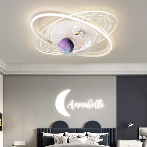 Plafonnier astronaute grand format pour créer une chambre spatiale - 3