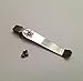 Titanium Deep Carry Pocket Clip for Spyderco Knives