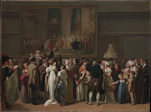 Impresión de lienzo decorativo de la obra de Boilly en el Louvre, cuadro de 60x90cm