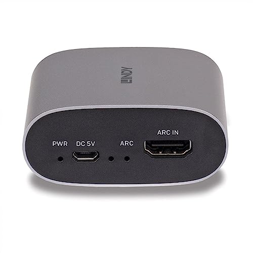 Adaptador RCA a HDMI LINDY 38363 convertidor analógico a digital plateado 5