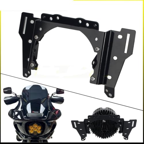 Soporte faro motocicleta LED para viajes nocturnos en Harley ST 2