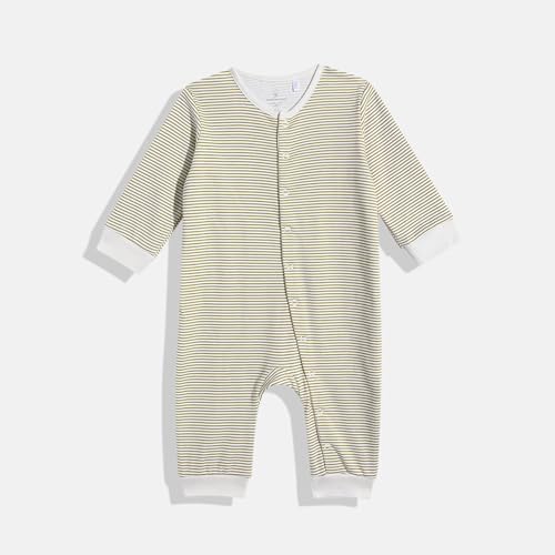Image of Mothercare Girls Autumn Charm Printed Full Sleeve All-In-One Romper | Soft Cotton Jumpsuit Bodysuit for Baby & Toddler | (Pack of 2)