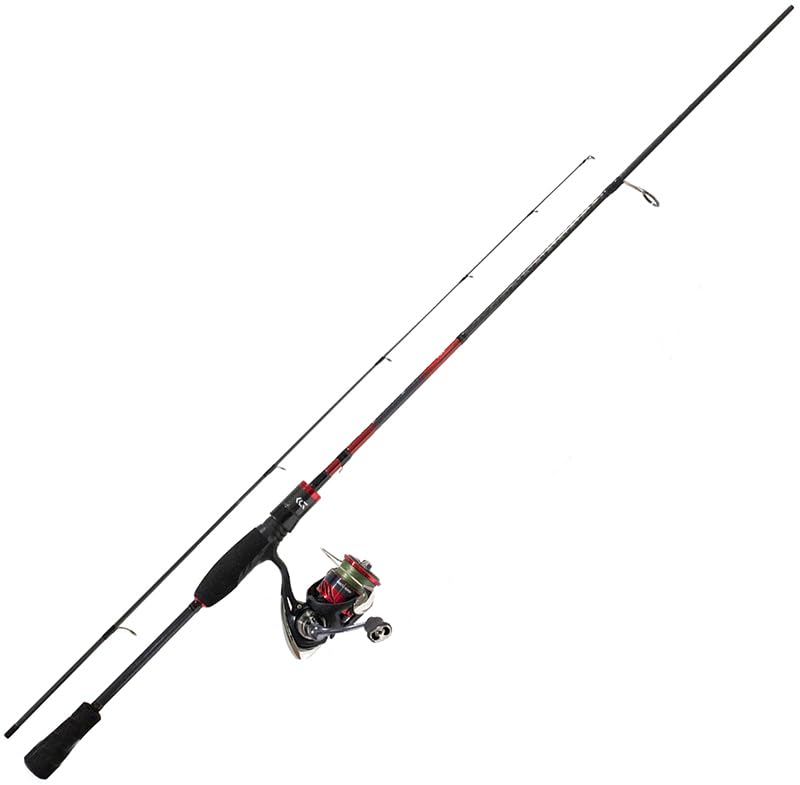Daiwa Set Canne+Moulinet Pack Ninja Tsuki Njsp732Hxhfsedf+Nj23Lt4000-2.21m - 379g - P.14-56g - Enc.115cm - Tmv.82cm - SET26NJTSUKIPE07