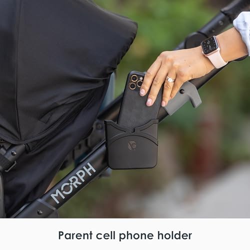 Baby Trend Morph Single to Double Modular Stroller, Dash Black - image 8