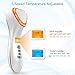 Facial Massager,Hot and Cool Skin Care Device, Portable Handheld Vibration Face Care Beauty Device,Skin Calm,Anti-Wrinkle,Promote Cream and Absorption(White)