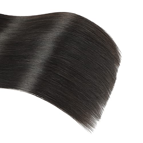 Micro Braiding Hair Human Bulk Hair Straight 20 Inch 200G 4Bundles Virgin Human Braiding Hair For Micro Braids Hair No Weft Human Hair Braids Extension(Natural Color)… #TOP7