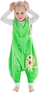 COOKY.D Unisex Sleeveless Newborn Baby Boys Girls Zip Sleeping Bag with Feet Cute Kids Nursery Bedding Sleeper Sleepsuits, 5-6 Years, Rose Red Rabbit