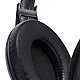 Hama Kopfhörer „ShellTV“, kabelgebunden, Over Ear (Kopfhörer mit Kabel, Kopfhörer Over Ear, mit langem Kabel, 6m Kabel, 3,5mm Klinke, 6,35mm Adapter, Musik Kopfhörer, TV Kopfhörer, vergoldet) schwarz
