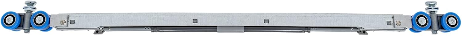 Image showing the soft-close mechanism components, which gently brake the door at the end of its travel.