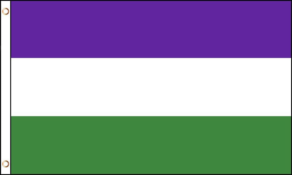Suffragette Flag 3' x 5' - National Woman's Right Flags 90 x 150 cm ...