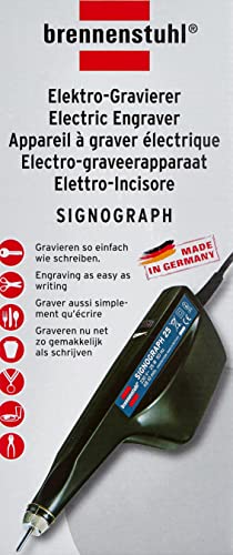 Brennenstuhl 1500760 - Incisore Signograph 25 Set - 2