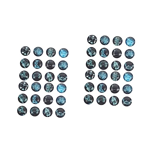 Verre arrondis avec motifs de signes pour ne plus rater vos bijoux
