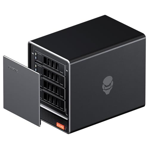 AOOSTAR WTR PRO Intel N150 4 Bays Desktop NAS ，Up to 4 * 22TB, Withou RAM/SSD/OS, 2 * 2.5G LAN, Desktop Computer 4K Triple Display Type-C/DP/HDMI/USB3.2/WiFi 6/BT5.2