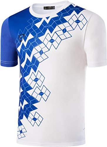 Camisetas masculinas esportivas respiráveis de secagem rápida e manga curta Sportides Camisetas cami