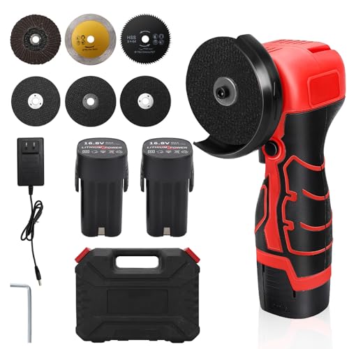 16.8V Mini Cordless Angle Grinder