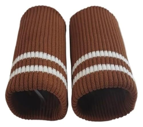 Poignets en tricot tubulaires élastiques bord-côte pour doudoune 8x9cm 2 pcs