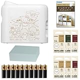 ラベルプリンター ネームランド i-ma KL-SP10-SA サンリオキャラクターズコラボモデル ＆XR-12KRBE＆XR-12KRBK ＆XR-12KRRD ＆XR-18KRGN＆XR-18KRRD＆XR-18KRBE＆ 収納ケース ＆単三電池10本＆かんたんガイド(10点セット)