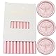 Perlrosa Wachs Seal Sticks, Atobpp 10pcs Wachs Seal Sticks Klebepistole Dichtung WachsSticks für WachsSeal Stempel, Buchstaben Wachs SealSticks für 0.43’’ Klebepistole WachsSealSticks (Perlrosa)