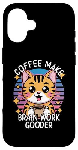 Coffee Make Brain Work Gooder �X�}�z�P�[�X iPhone 16 �p