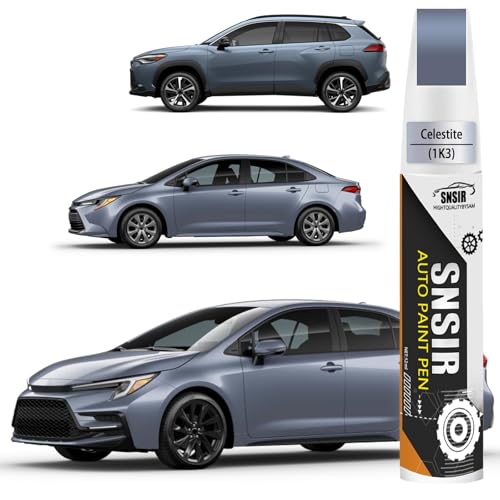 Image of Car Touch up Paint(1K3 Celestite) Compatible with Toyota, Car Paint Pen Scratch Repair Two-In-One Touch Up Paint, Premium Car Scratch Remover for Deep Scratches