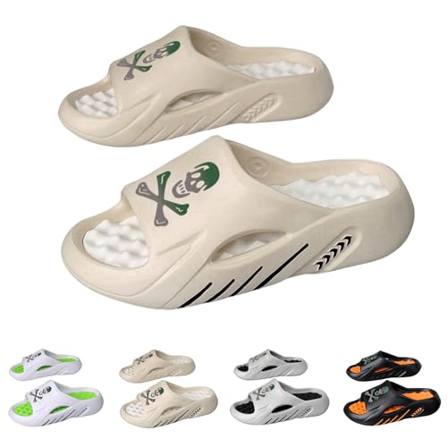 2025 Fashion Men's Pillow Orthopedic Massage Slippers, Slide Original Massage Flip Flops Couple Non-slip Sandals