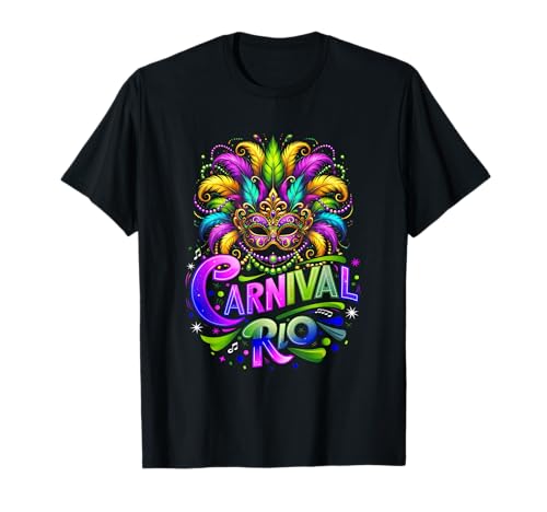 Photo de Costume de carnaval Rio Brésil Souvenir Mardi Gras Festival T-Shirt