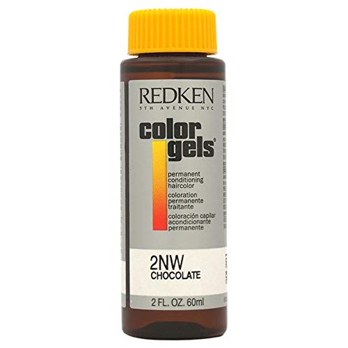 Redken Color Gels Permanent Conditioning Hair Color for Unisex, 2NW Chocolate, 2 Fl Oz