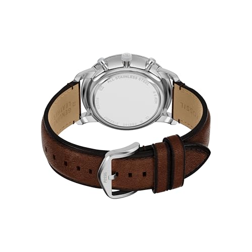 Image of Fossil Neutra Brown Quartz Leather Watch FS6143