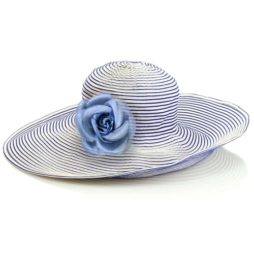 Image of Women's Multifunction Rose Flower Sheer Petal Brooch Pin Hair Tie Clip