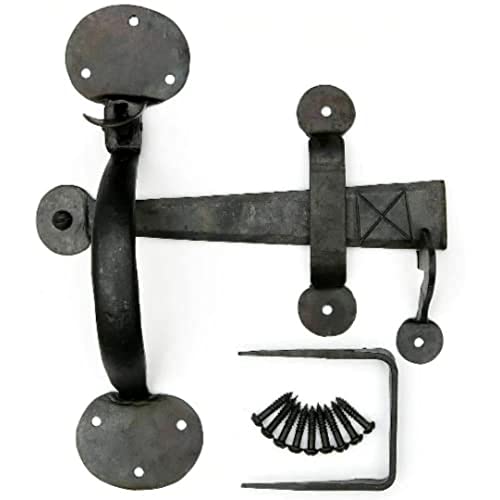 ✅Descrizione: un set di chiavistelli per pollice di alta qualità, perfetto per porte di una casa tradizionale o cottage d'epoca. Adatto per uso interno ed esterno.