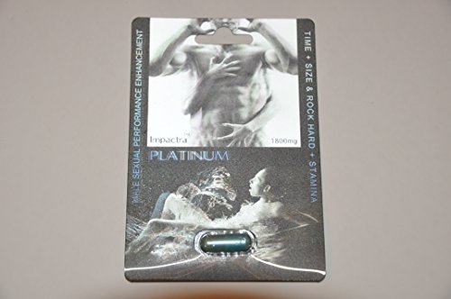 Impactra Platinum 100% All Natural Male Sexual Performance Enhancemenet (pack of 2)