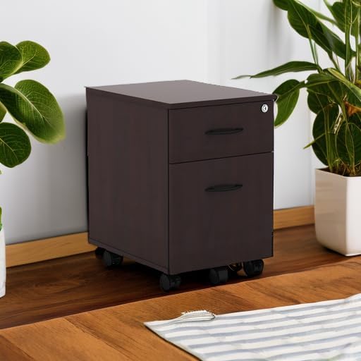 Miniatura 2 de Alera Pedestal móvil BF serie ALE Valencia, 15 78w x 19 18d x 22 78h, caoba