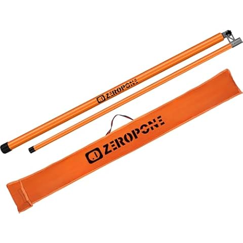ZeroPone Load Height Measuring Stick, 20FT Retractable Height Stick with Carrying Bag, Non-Conductive Fiberglass Truck Height Stick with Adjustable Pole, Adjustable Height Stick for Trucks &Trailers Cover